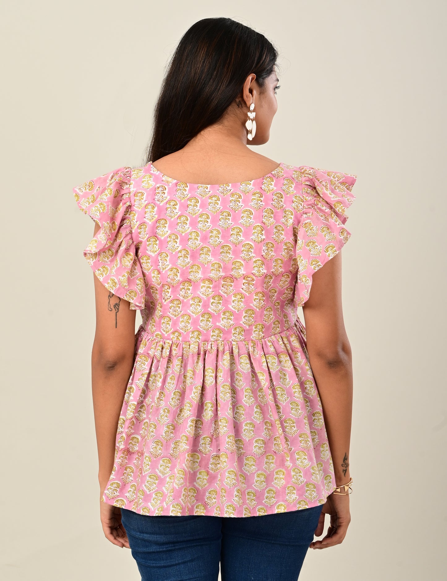 Pink Shoulder Sleeve