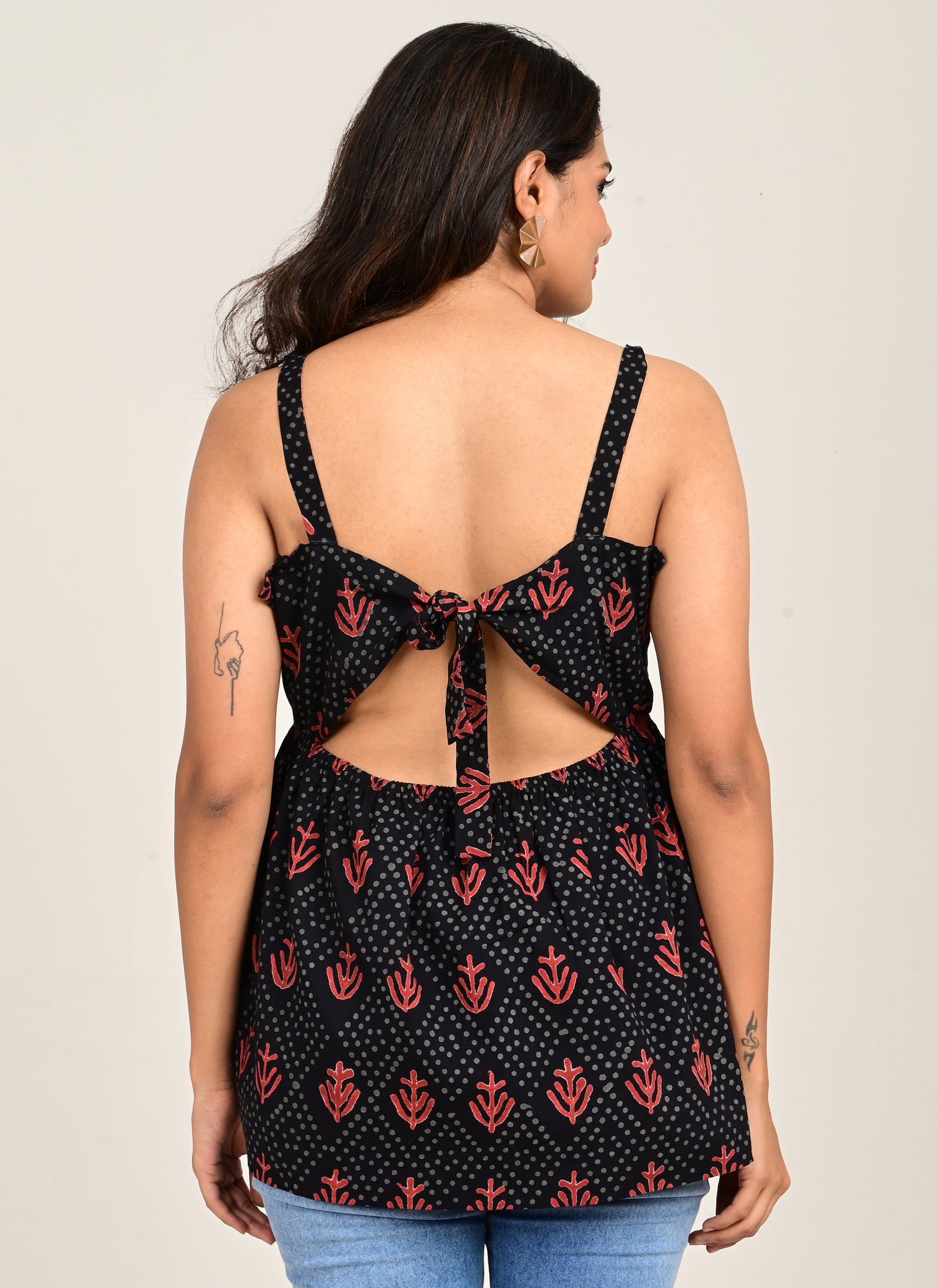 Peplum Camisole Top