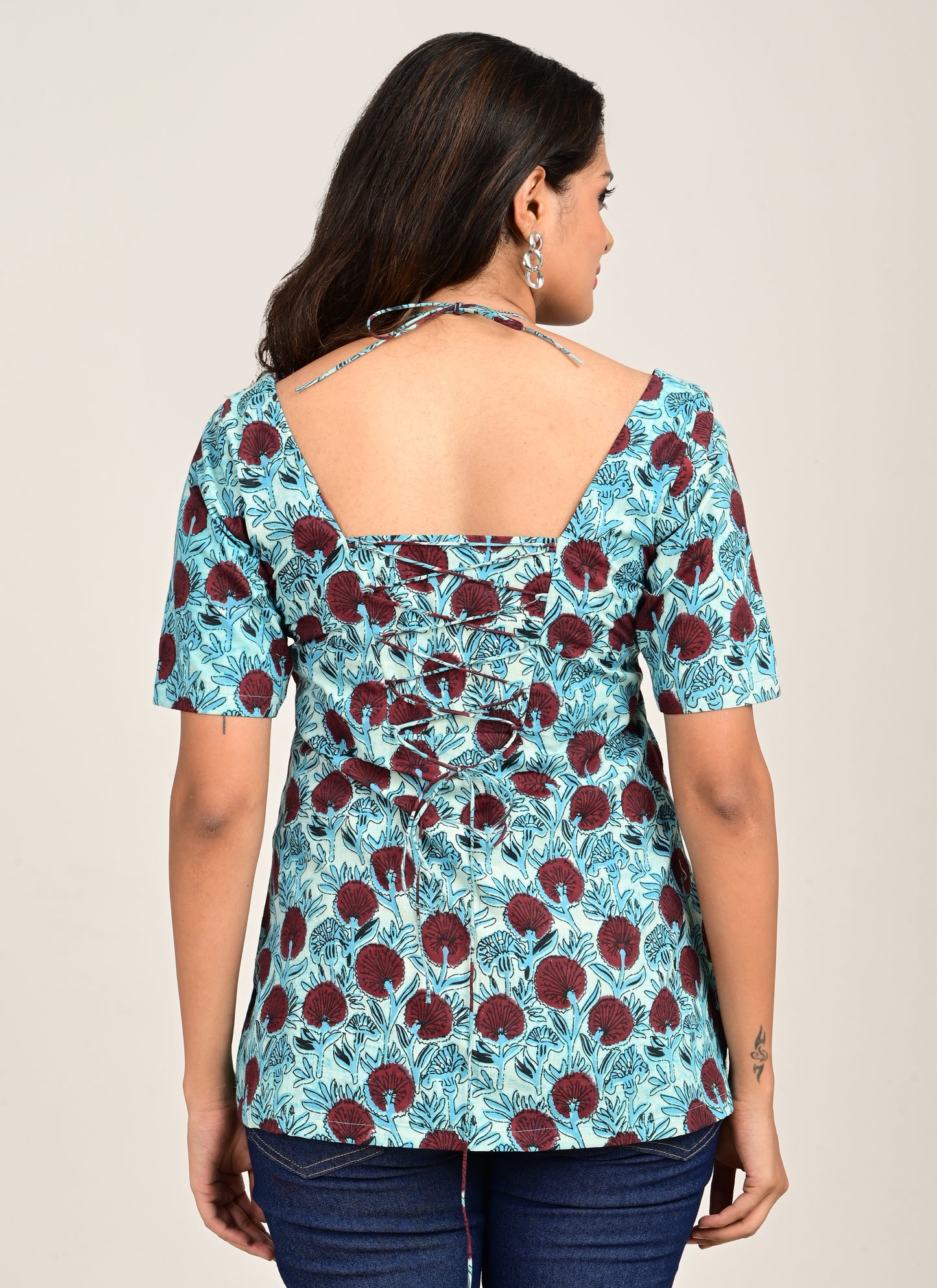 Halter Tie Kurti